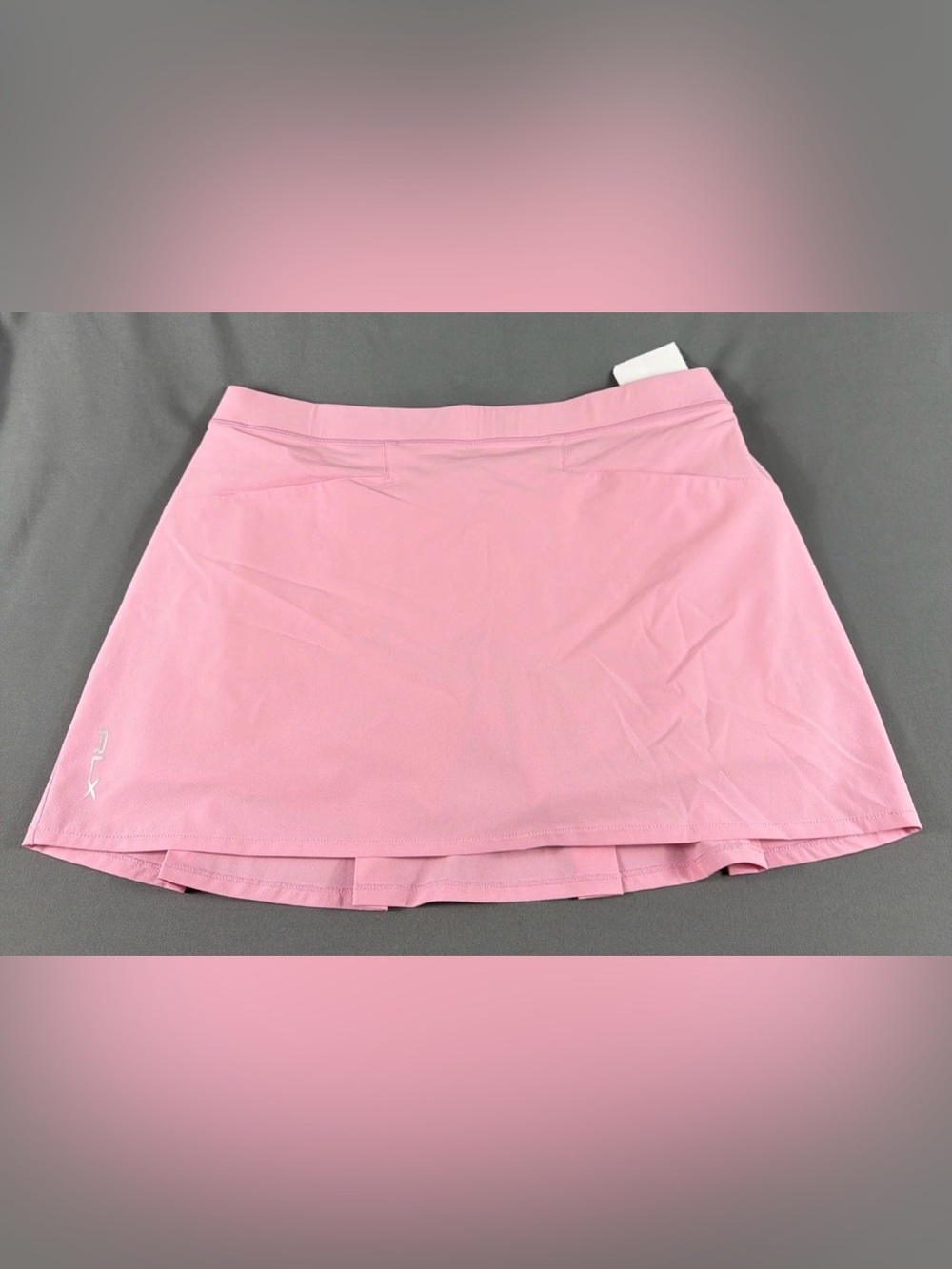 RLX Ralph Lauren Womens Golf Skort Large Pink Polyester Spandex